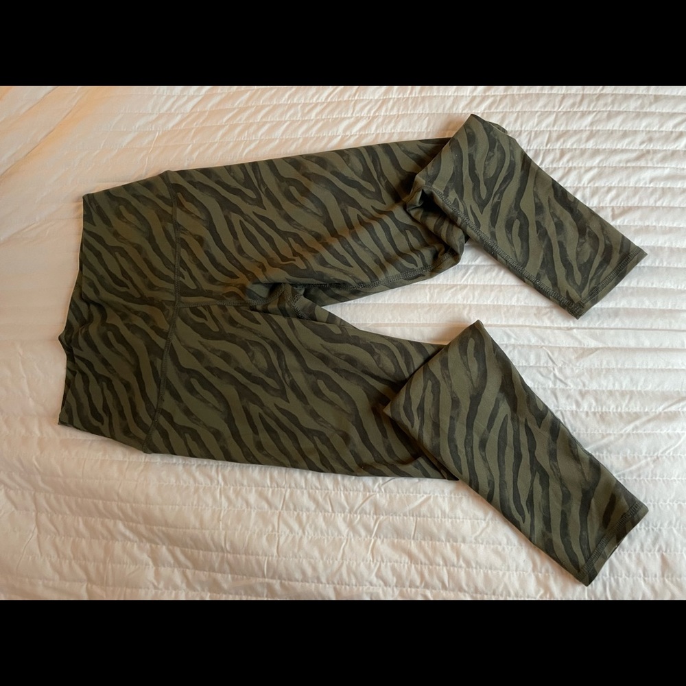 Zebra Printed legggings